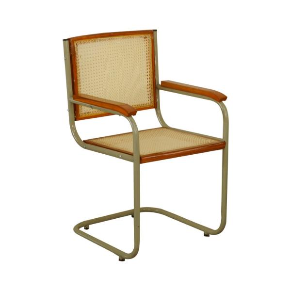 S TYPE WOOD FRAME CHAIR